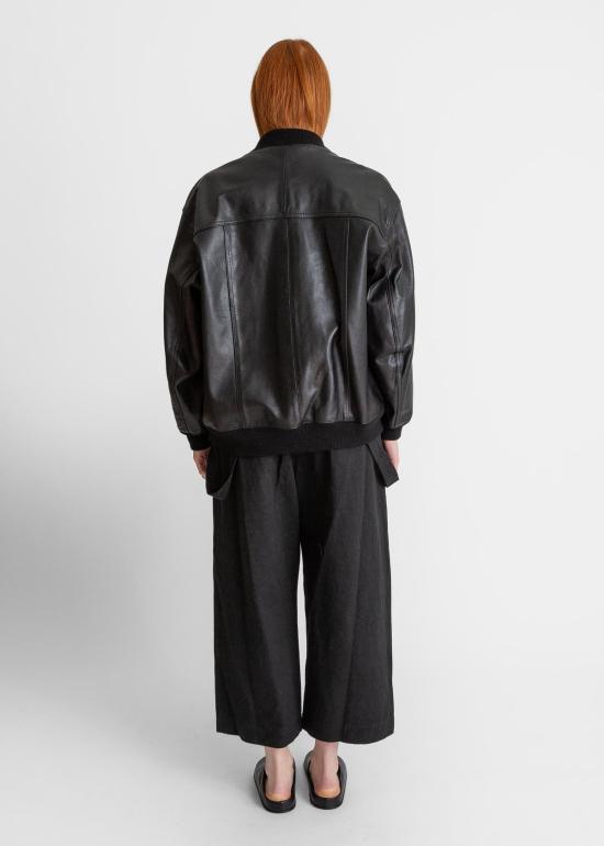  로렌 마누지안 뮬/슬리퍼 모노 뮬 블랙 - LAUREN MANOOGIAN