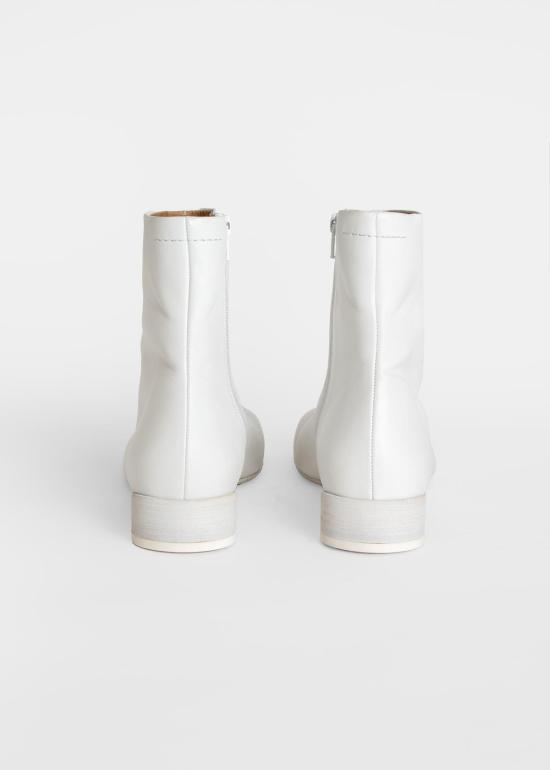  MM6 메종마르지엘라 부츠 Mm6 메종 마르지엘라 앵클  화이트 - MM6 MAISON MARGIELA