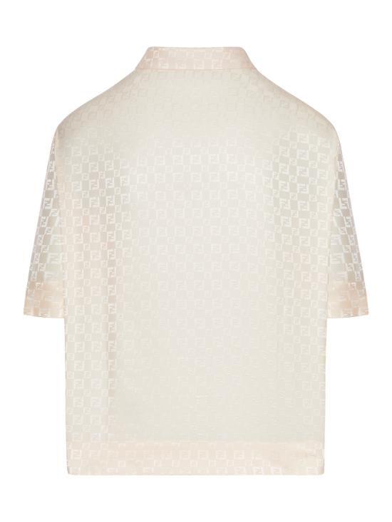 25SS 펜디 셔츠 FS8254AUQGF1RX0 PEACH SORBET 25 Yellow Orange - FENDI