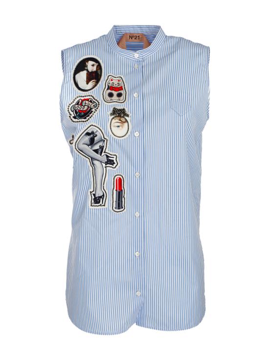  누메로벤투노 블라우스 G2021511 0101 RIGATO