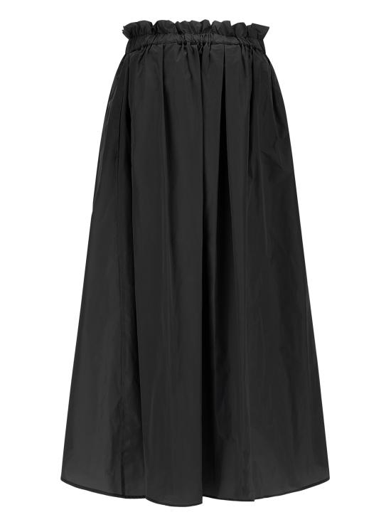 25SS 에르노 롱 스커트 GN000044D12483Z 9300 Black - HERNO