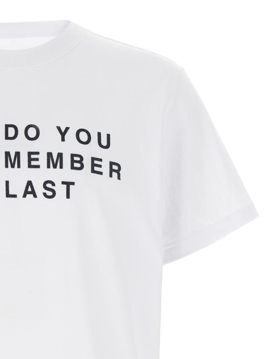 25SS 사카이 반팔 티셔츠 250977S101 White - SACAI