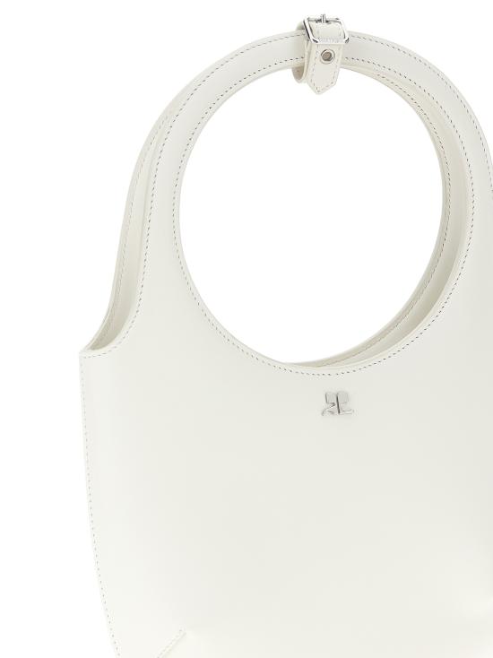 25SS 쿠레쥬 토트백 224GSA102CR00650011 White - COURREGES