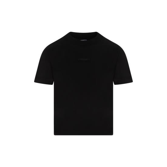 25SS 자크뮈스 반팔 티셔츠 24E241JS133 2031 990 BLACK - JACQUEMUS