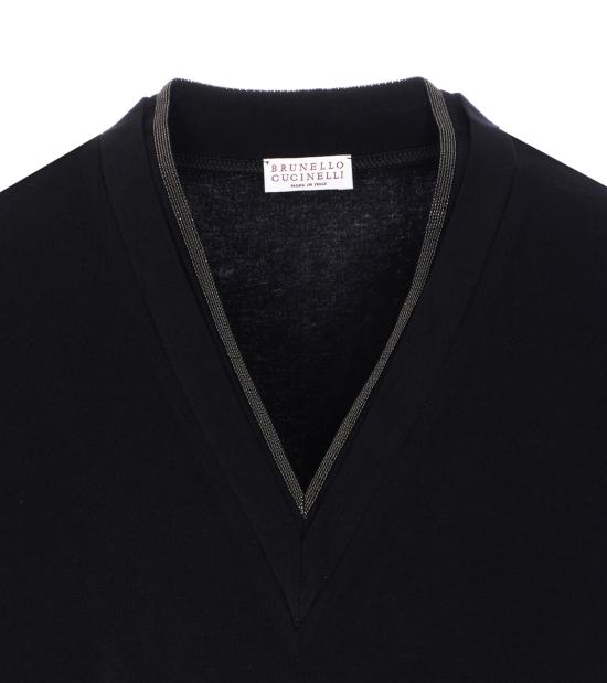 25SS 브루넬로 쿠치넬리 반팔 티셔츠 M0T18BD222 C101 Blue - BRUNELLO CUCINELLI