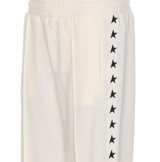 25SS 골든구스 스트레이트 팬츠 GWP00877 P00052181347 White - GOLDEN GOOSE