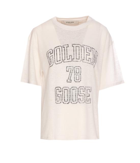 25SS 골든구스 반팔 티셔츠 GWP01874 P00189111421 White