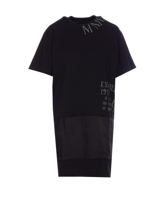 25SS MM6 메종마르지엘라 숏 원피스 S52DA0058 M20050900 Black