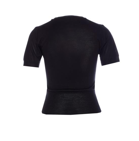 25SS 비비안웨스트우드 반팔 티셔츠 1803002Q Y001AN402 Black - VIVIENNE WESTWOOD