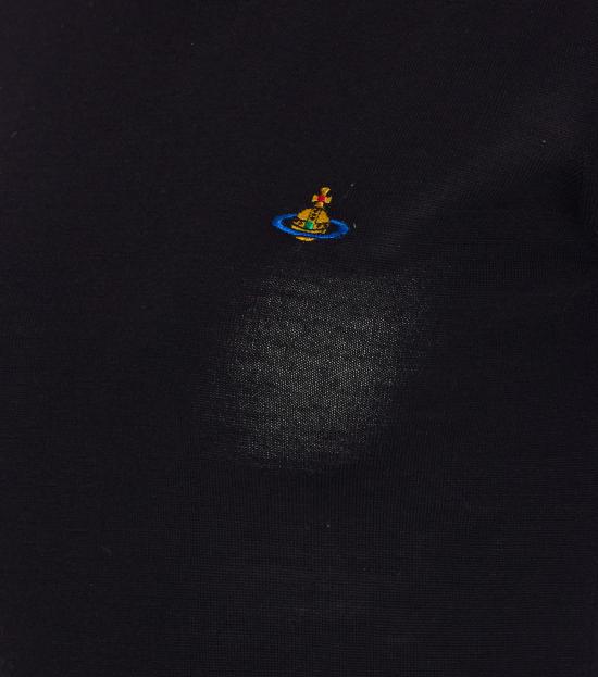 25SS 비비안웨스트우드 반팔 티셔츠 1803002Q Y001AN402 Black - VIVIENNE WESTWOOD