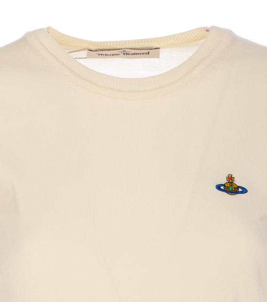 25SS 비비안웨스트우드 반팔 티셔츠 1803002Q Y001AA408 White - VIVIENNE WESTWOOD