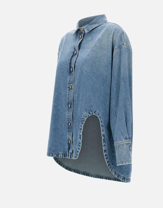 25SS 디 아티코 데님 셔츠 250WCB00068DDD085AA024 Blue - THE ATTICO