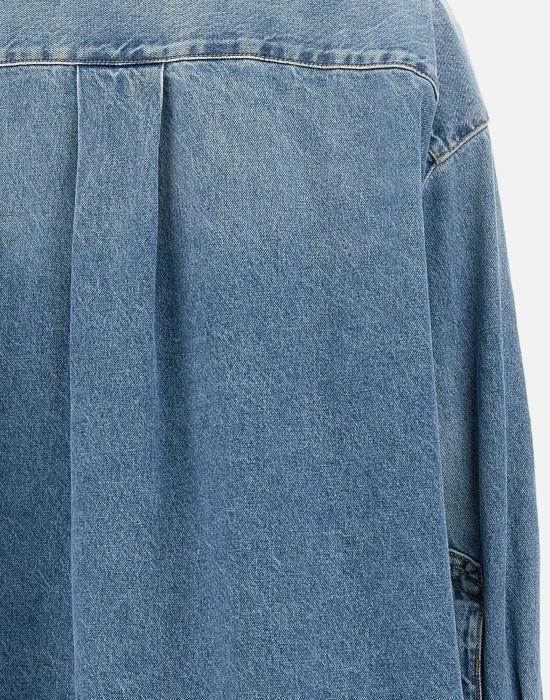 25SS 디 아티코 데님 셔츠 250WCB00068DDD085AA024 Blue - THE ATTICO