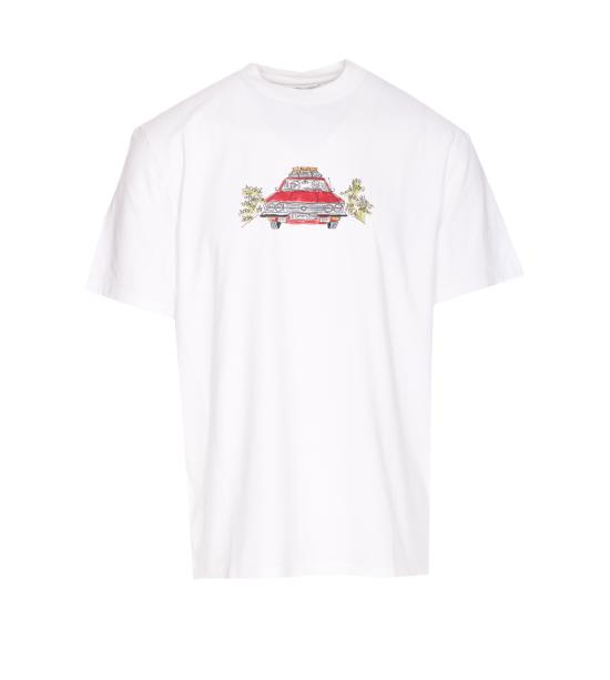 25SS 에드몬드 스튜디오 반팔 티셔츠 08000 WHITE White