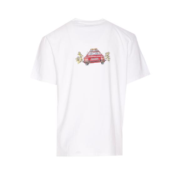 25SS 에드몬드 스튜디오 반팔 티셔츠 08000 WHITE White - EDMMOND STUDIOS