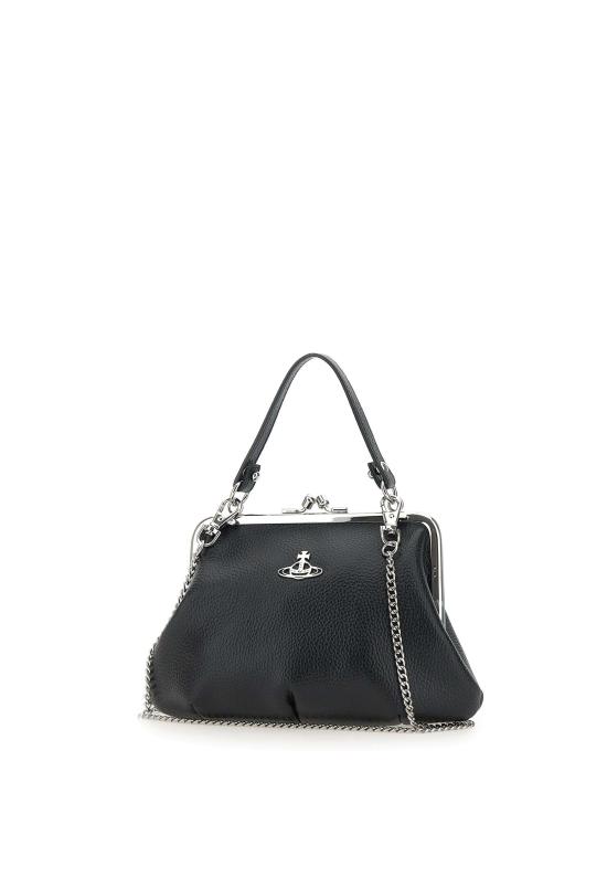 25SS 비비안웨스트우드 토트백 4B010006WS000DN403 Black - VIVIENNE WESTWOOD