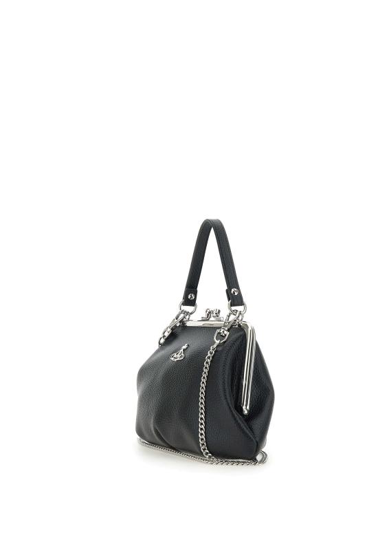 25SS 비비안웨스트우드 토트백 4B010006WS000DN403 Black - VIVIENNE WESTWOOD