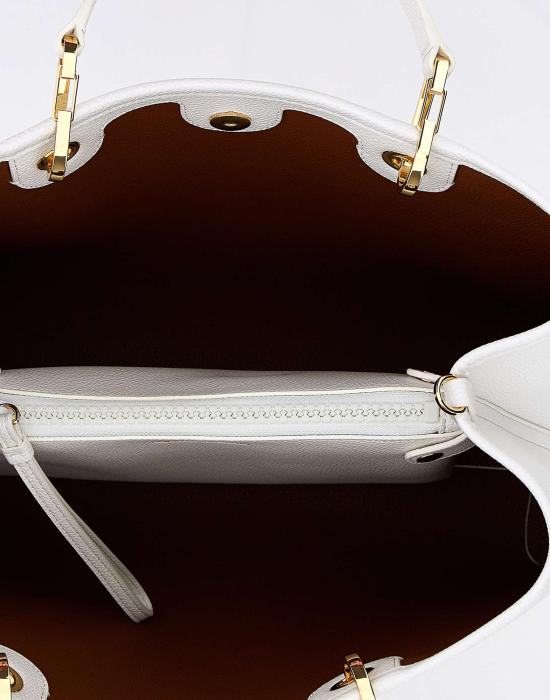 25SS 엠포리오 아르마니 토트백 Y3D165YFO5B85219 White - EMPORIO ARMANI