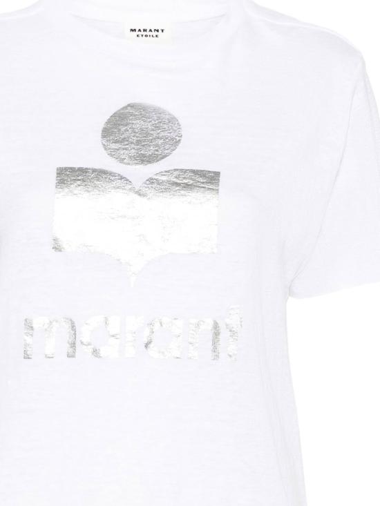 25SS 이자벨마랑에뚜왈 반팔 티셔츠 TS0001FBA1N10E20WH White - ISABEL MARANT ETOILE