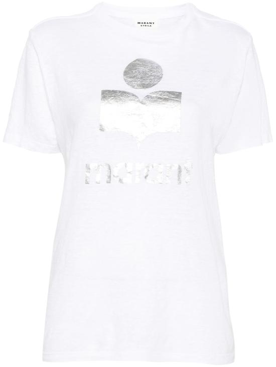 25SS 이자벨마랑에뚜왈 반팔 티셔츠 TS0001FBA1N10E20WH White