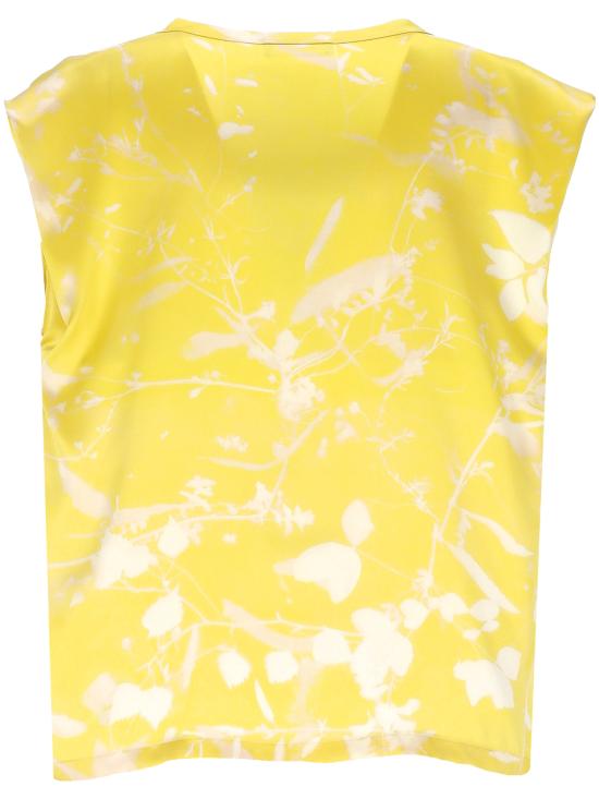 25SS 파비아나 필리피 민소매 티셔츠 TPD265F465D827780 Yellow - FABIANA FILIPPI