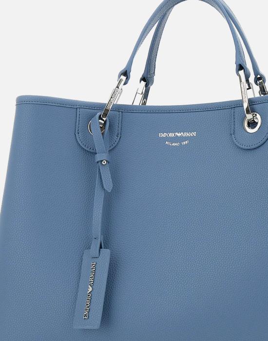 25SS 엠포리오 아르마니 토트백 EW000360AF12036M8128 Blue - EMPORIO ARMANI