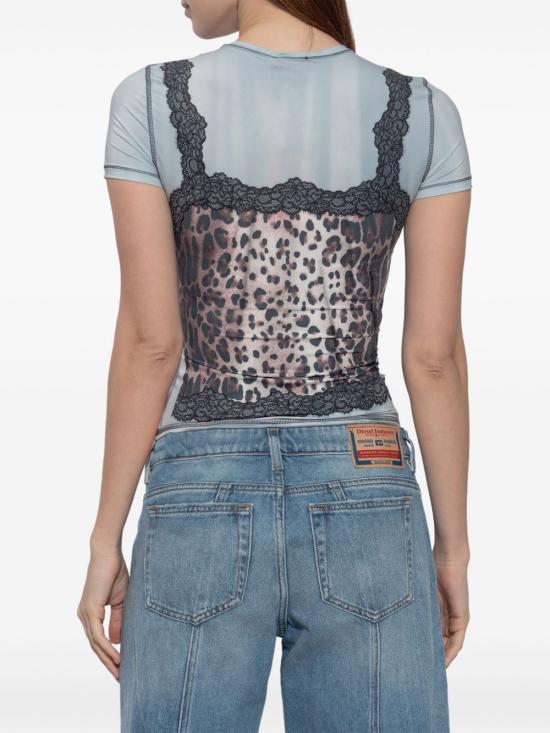 25SS 디젤 반팔 티셔츠 A16603 0CLBP8PDA - DIESEL