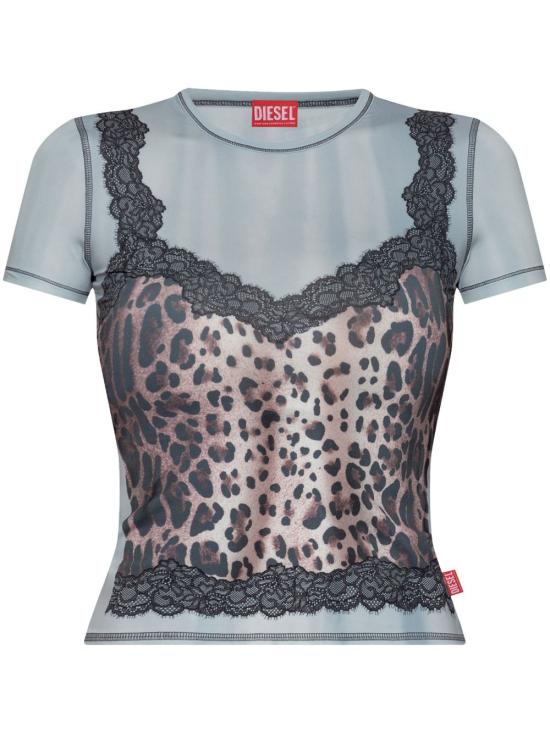 25SS 디젤 반팔 티셔츠 A16603 0CLBP8PDA