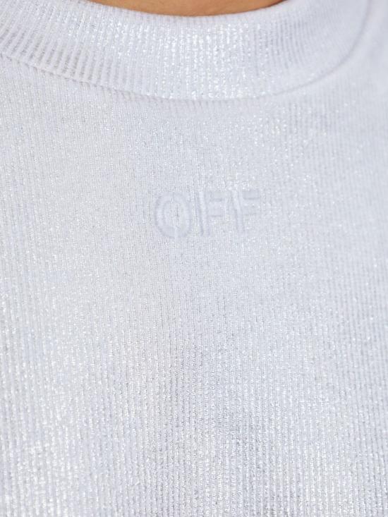 25SS 오프화이트 반팔 티셔츠 OWAA081S25 JER0017201 Silver - OFF WHITE