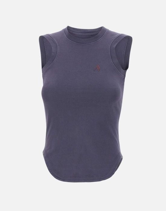 25SS 디 아티코 민소매 티셔츠 250WCN00003JJJ025AA769 PURPLE