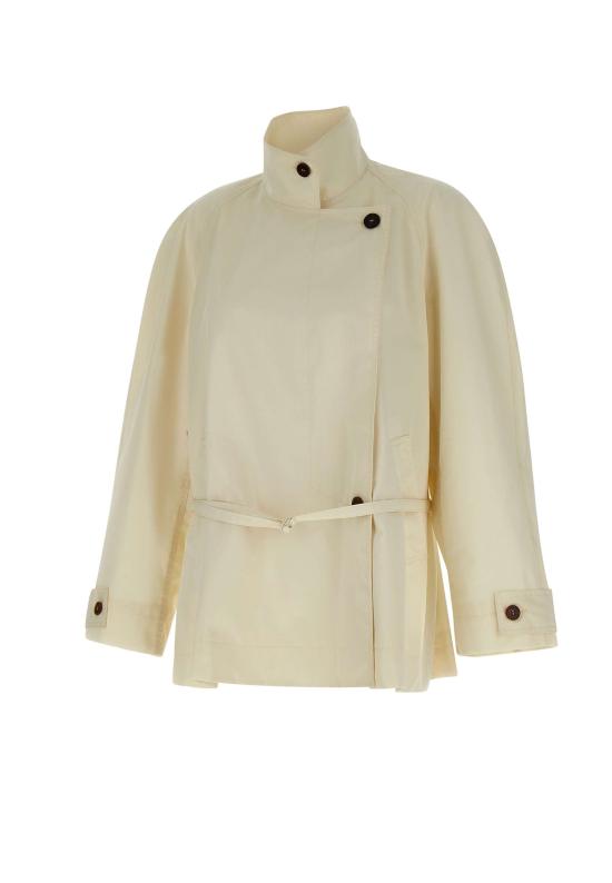 25SS 로우클래식 트렌치 코트 LW251TC04BK 0023 White