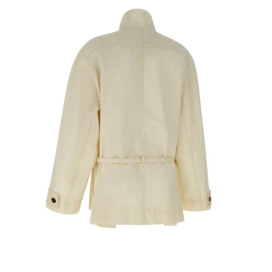 25SS 로우클래식 트렌치 코트 LW251TC04BK 0023 White - LOW CLASSIC