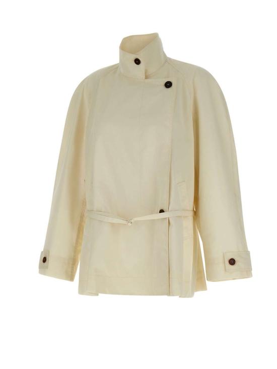 25SS 로우클래식 트렌치 코트 LW251TC04BK 0023 White - LOW CLASSIC