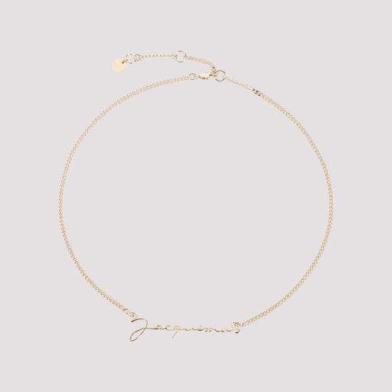 25SS 자크뮈스 목걸이/팬던트 22H223JW333 5845 280 GOLD - JACQUEMUS