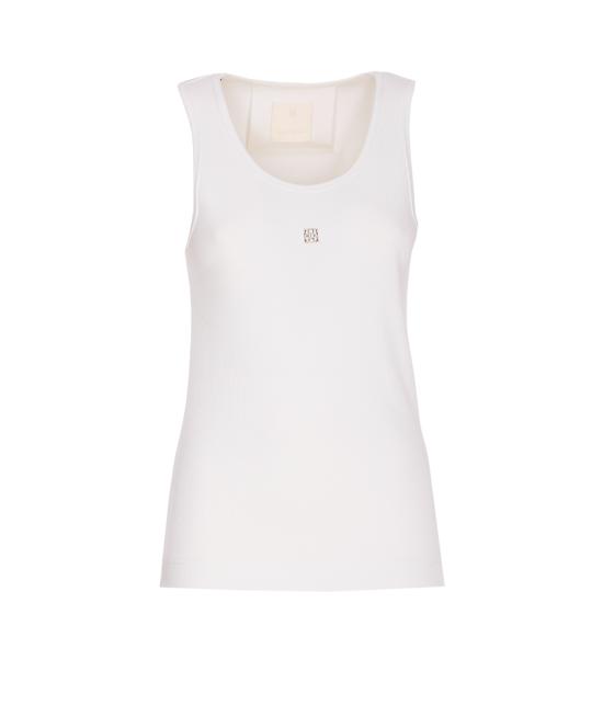 25SS 지방시 민소매 티셔츠 BW70CH3YQS 100 White