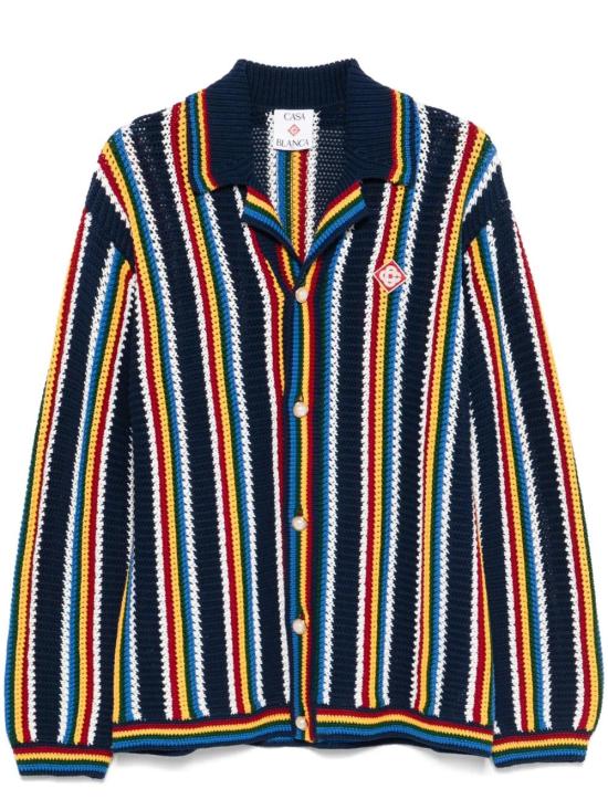 25SS 카사블랑카 자켓 MPS25KW83601 NAVY