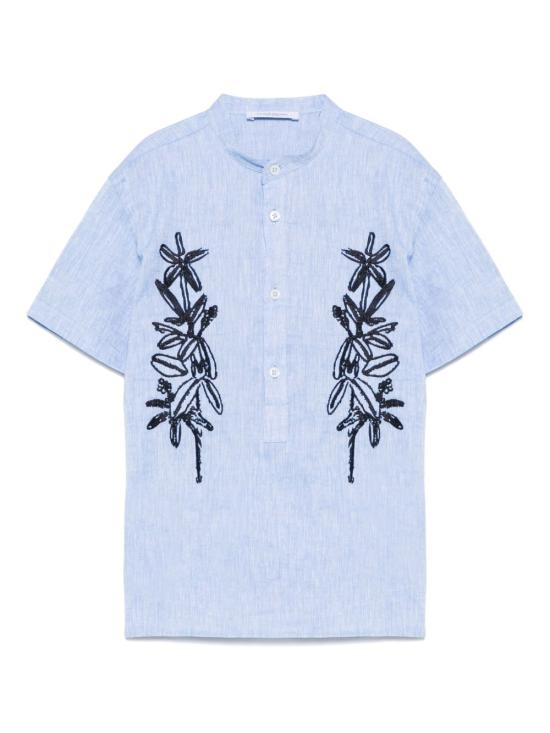 25SS [주니어] 파올로페코라 셔츠 PP4044 AZZURRO Clear Blue