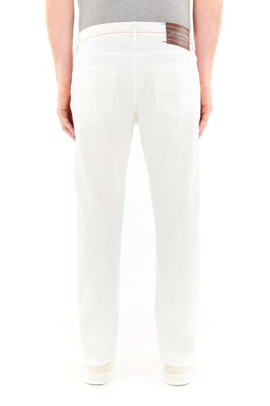 25SS 야콥코헨 스트레이트 팬츠 JUR QR004 M70 S3848 TR A00 OPTICAL WHITE - JACOB COHËN