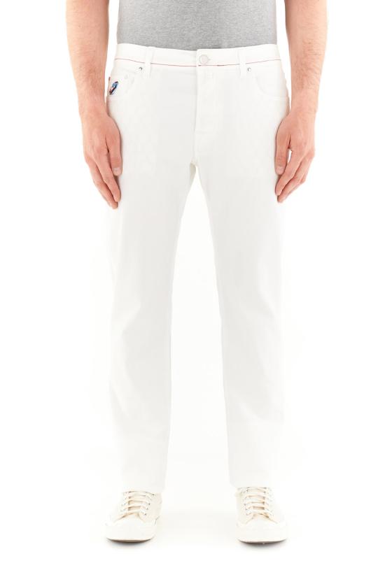 25SS 야콥코헨 스트레이트 팬츠 JUR QR004 M70 S3848 TR A00 OPTICAL WHITE