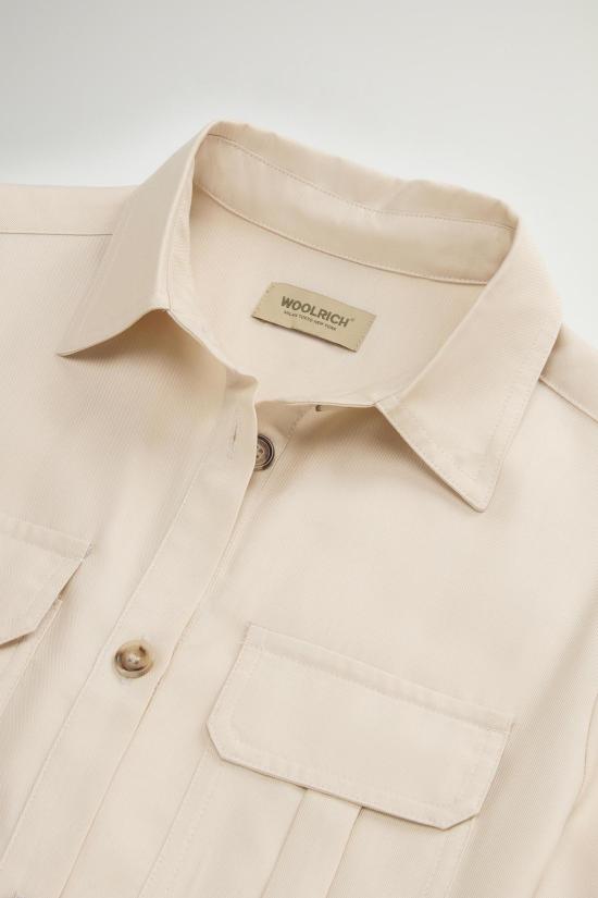 25SS 울리치 미디 원피스 CFWWDR0190FRUT3945 8867 Light oak - WOOLRICH