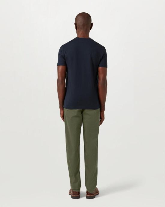 25SS 벨스타프 반팔 티셔츠 100055 BELSTAFF T SHIRT DKINK Dark ink - BELSTAFF