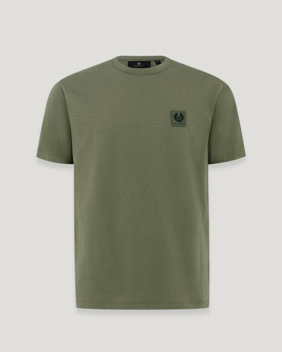 25SS 벨스타프 반팔 티셔츠 100055 BELSTAFF T SHIRT STSGN Surplus green