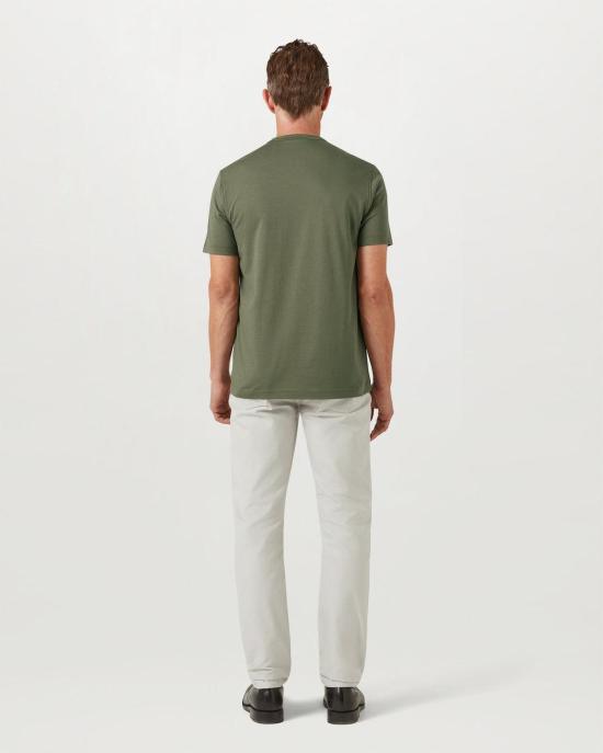 25SS 벨스타프 반팔 티셔츠 100055 BELSTAFF T SHIRT STSGN Surplus green - BELSTAFF