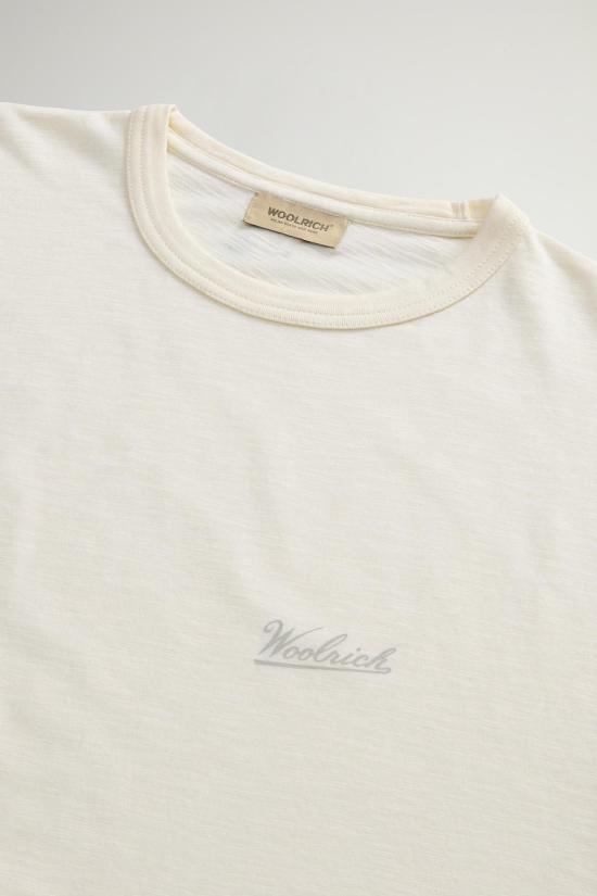 25SS 울리치 반팔 티셔츠 CFWOTE0161MRUT4061 8887 Jet stream - WOOLRICH