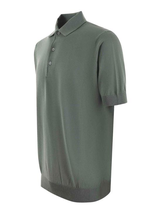  필리포 드 로렌티스 폴로 티셔츠 PL1MCPARCR14R520 Green - FILIPPO DE LAURENTIIS