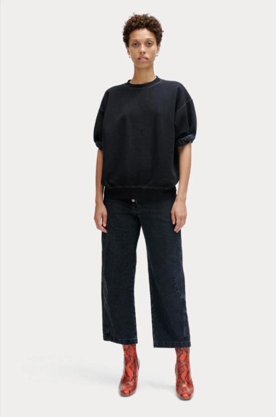  레이첼 코미 스웨터 스탠자 스웨트셔츠 숯색 - RACHEL COMEY