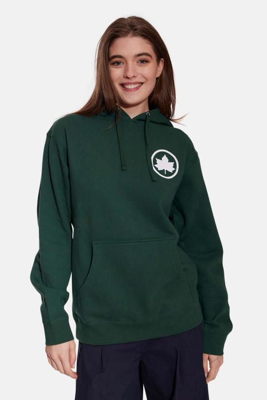  Blue&Cream 후드 티셔츠 블루&크림 리프 블리커 플레이그라운드 후드티 포레스트 그린 - BLUE&CREAM