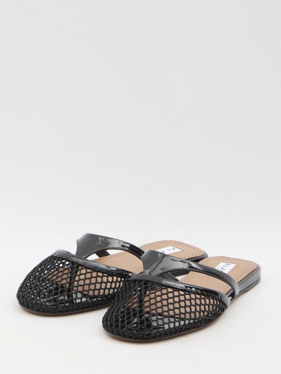25SS 알라이아 뮬/슬리퍼 AA3M101TK007 BLACK - ALAIA