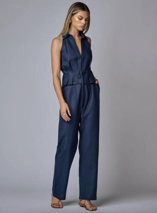  헤브론 스트레이트 팬츠 미셸  인디고 - HEVRON