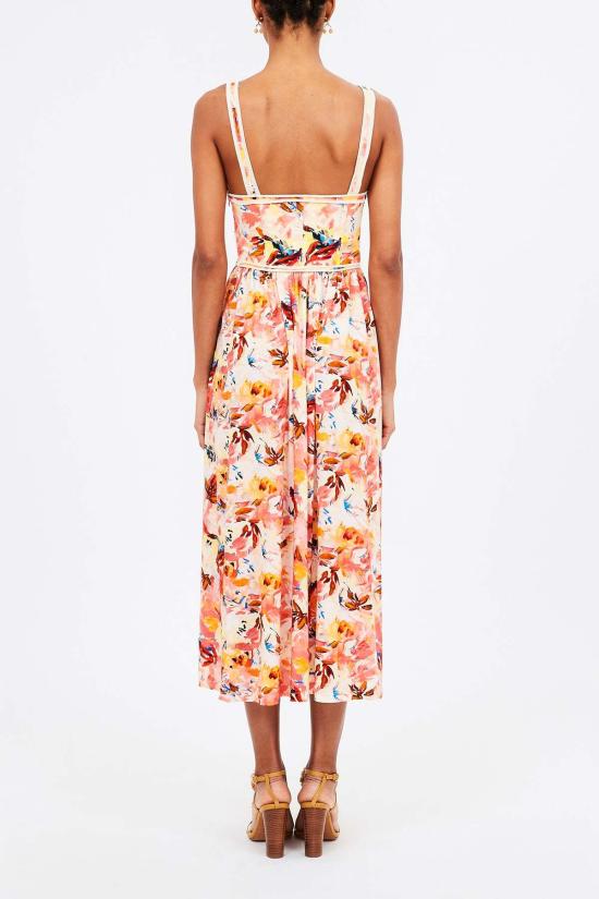  울라 존슨 롱 원피스 엘리자 드레스 스냅드래곤 - ULLA JOHNSON